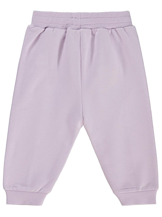 Civil Baby Civil Basic Kalp Etiketli 6-18 Ay Eşofman Altı - Lila
