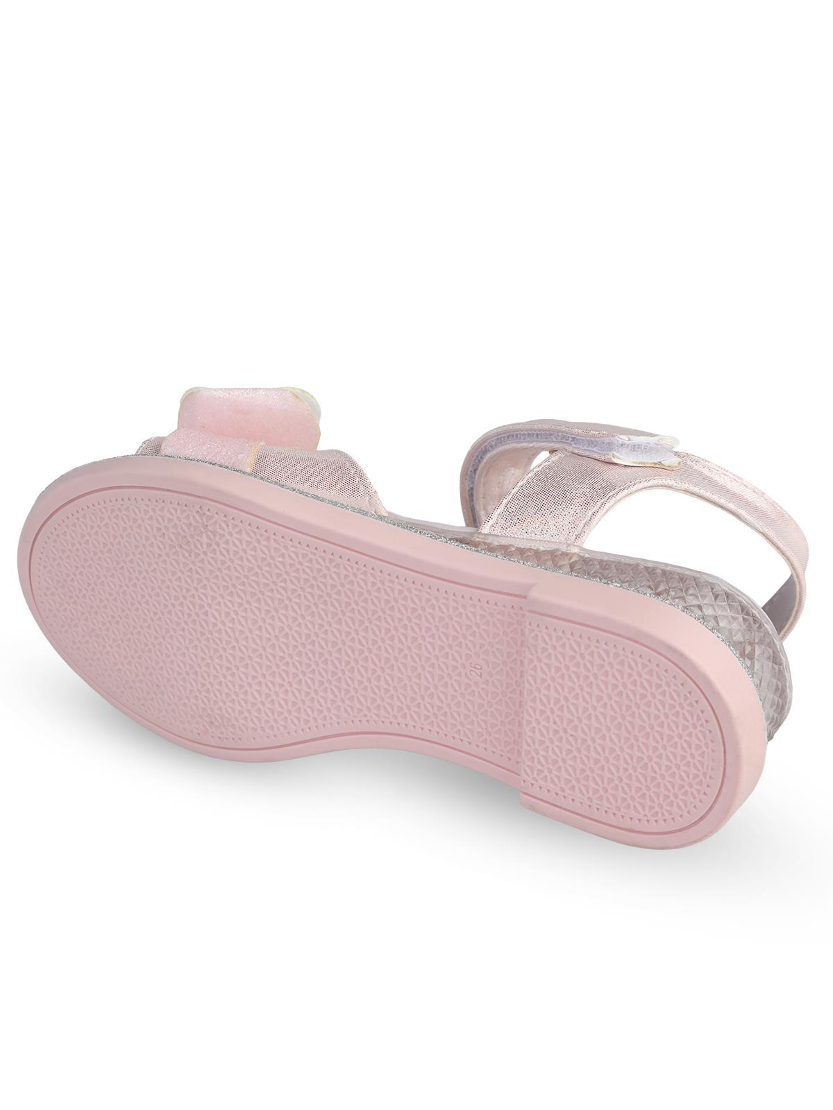 Civil Girls Fiyonk Aksesuarlı 26-30 Numara Sandalet - Pudra