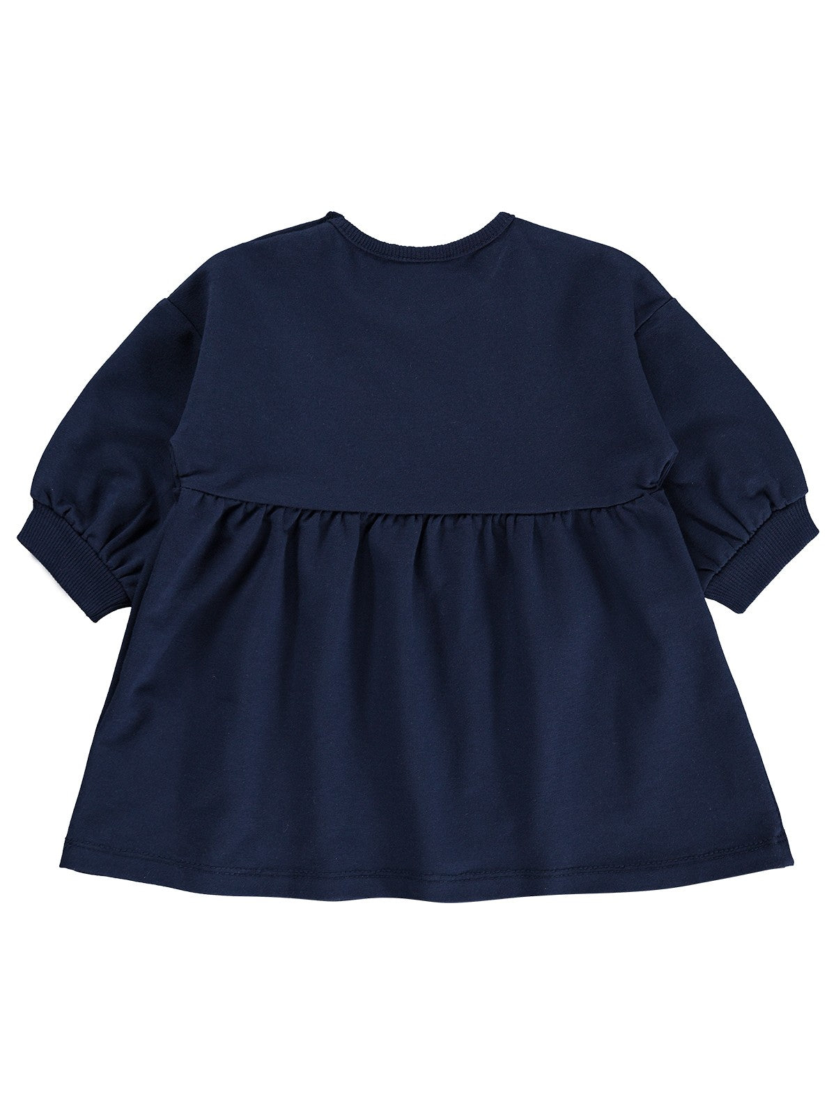 Civil Baby Çiçek Nakışlı Basic 6-18 Ay Elbise - Lacivert