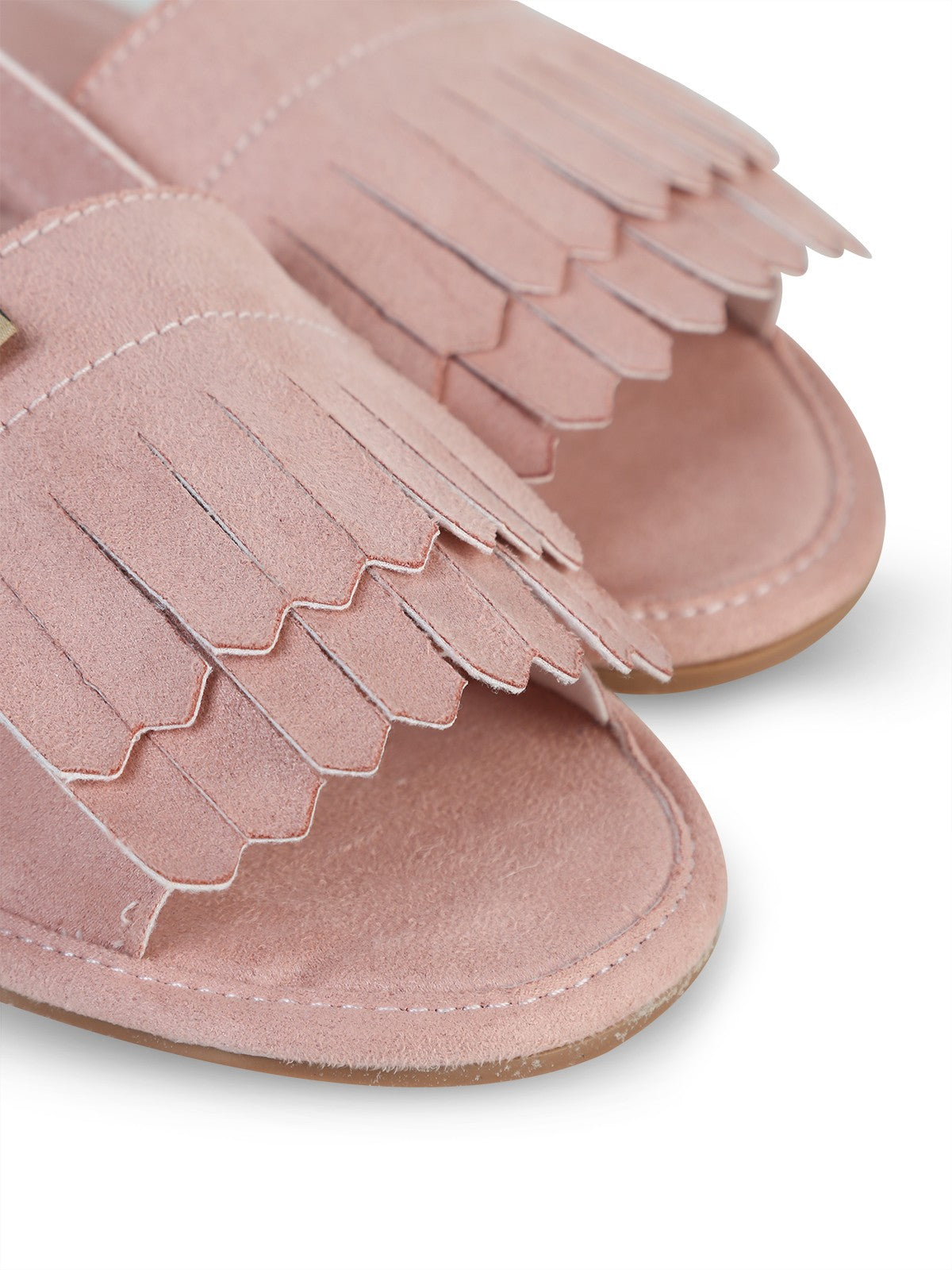 Civil Girls Püsküllü 20-25 Numara Sandalet - Pembe