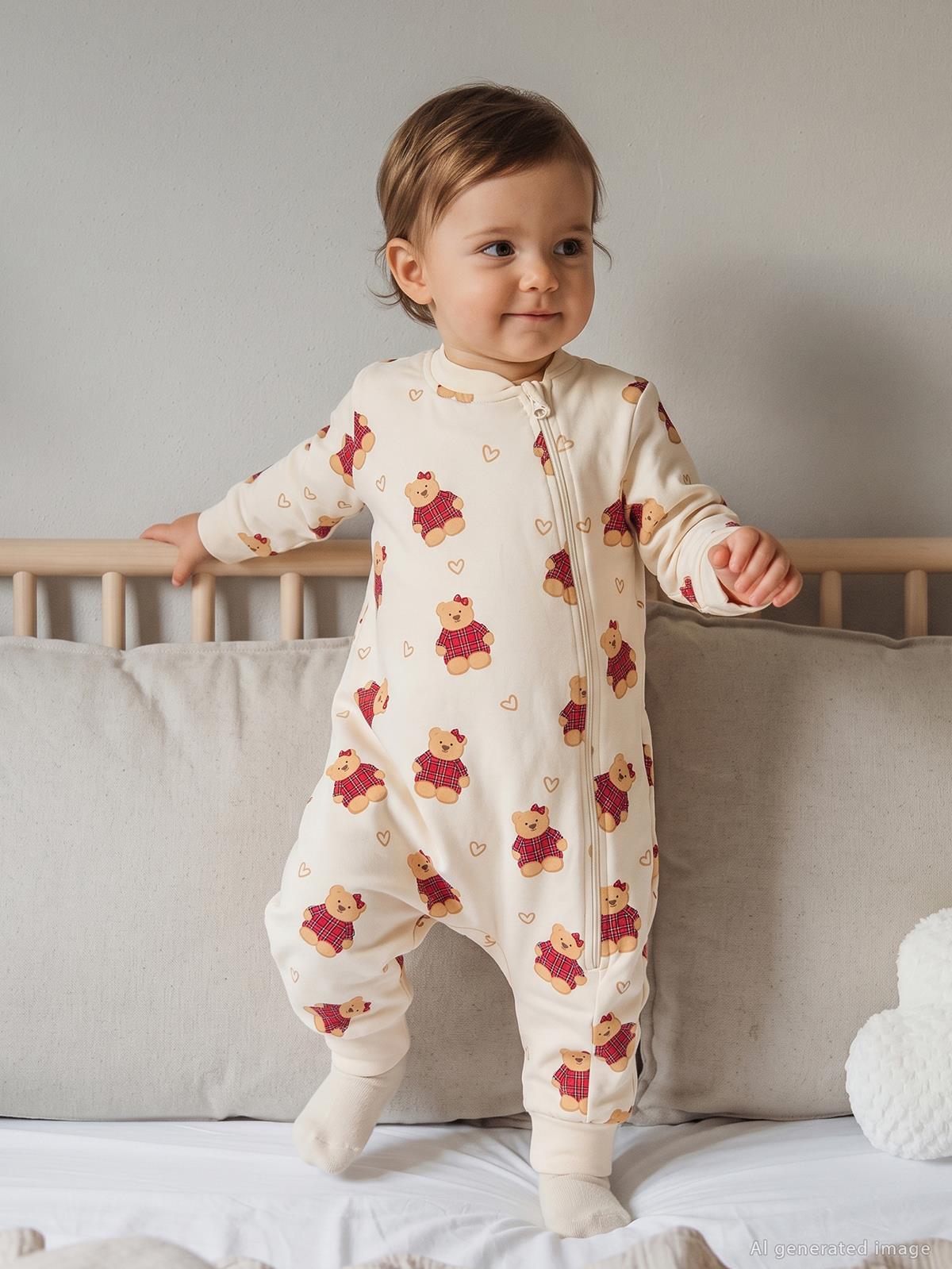 Civil Baby Ayı Empirme 1.2 TOG  Uyku Tulumu - Bej