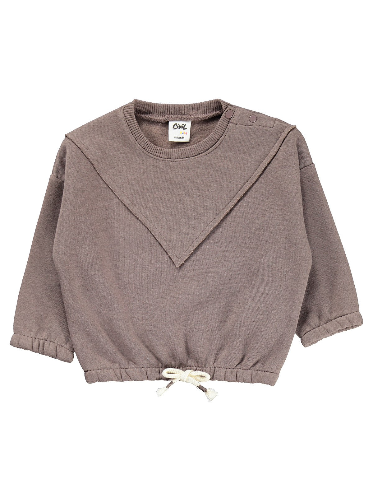 Civil Baby Basic 6-18 Ay Takım - Kahve