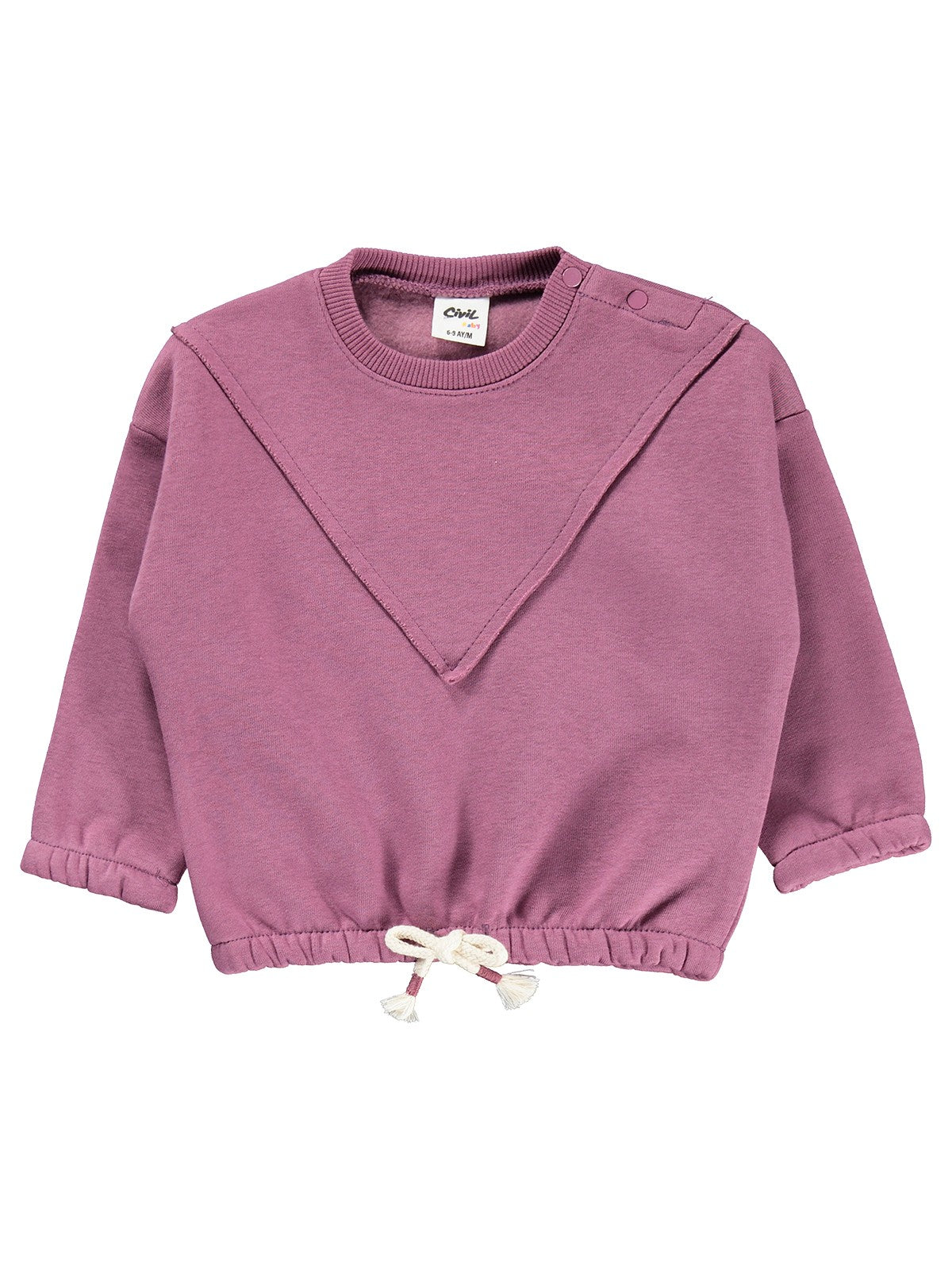Civil Baby Basic 6-18 Ay Takım - Lila