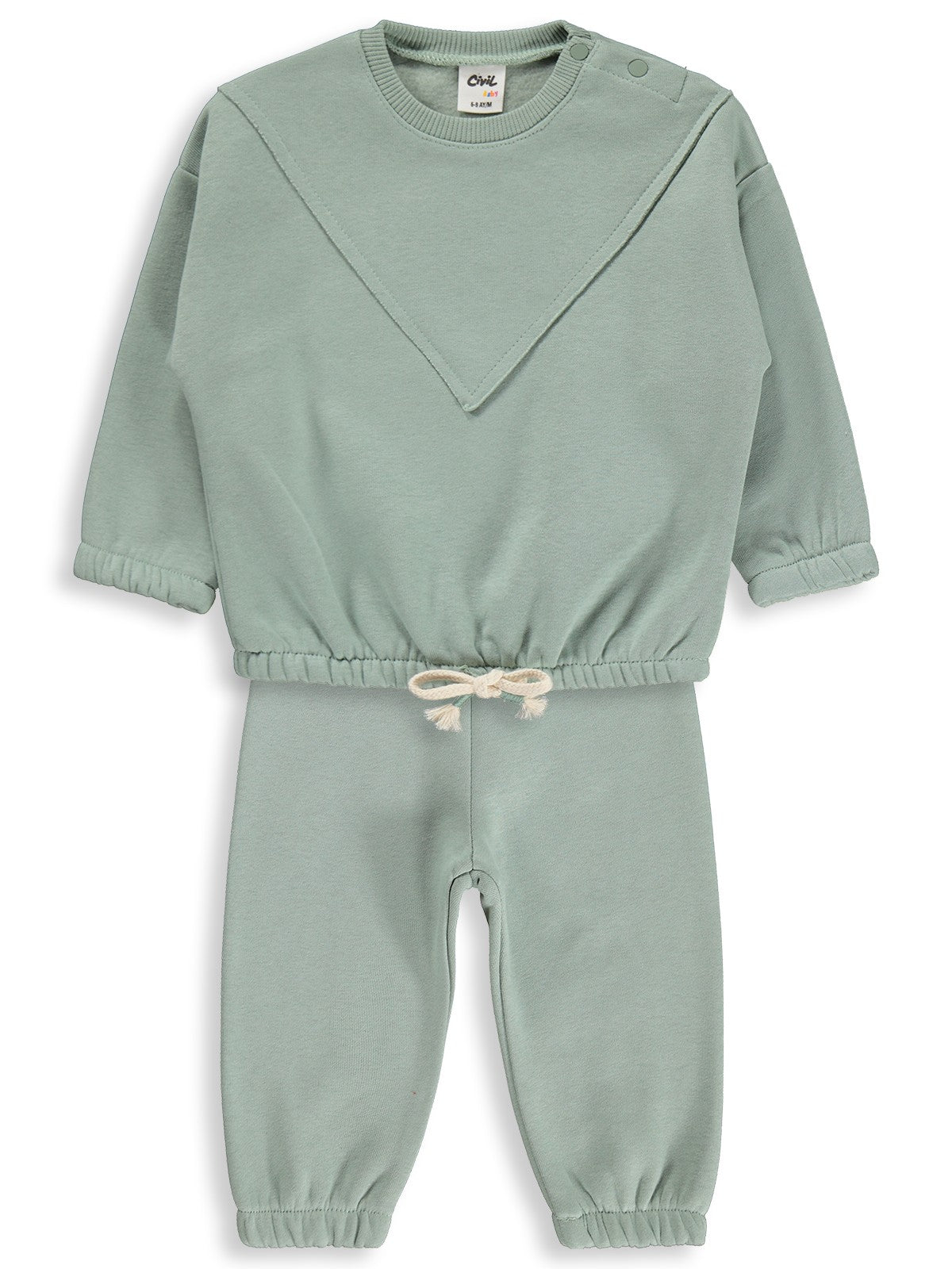 Civil Baby Basic 6-18 Ay Takım - Yeşil