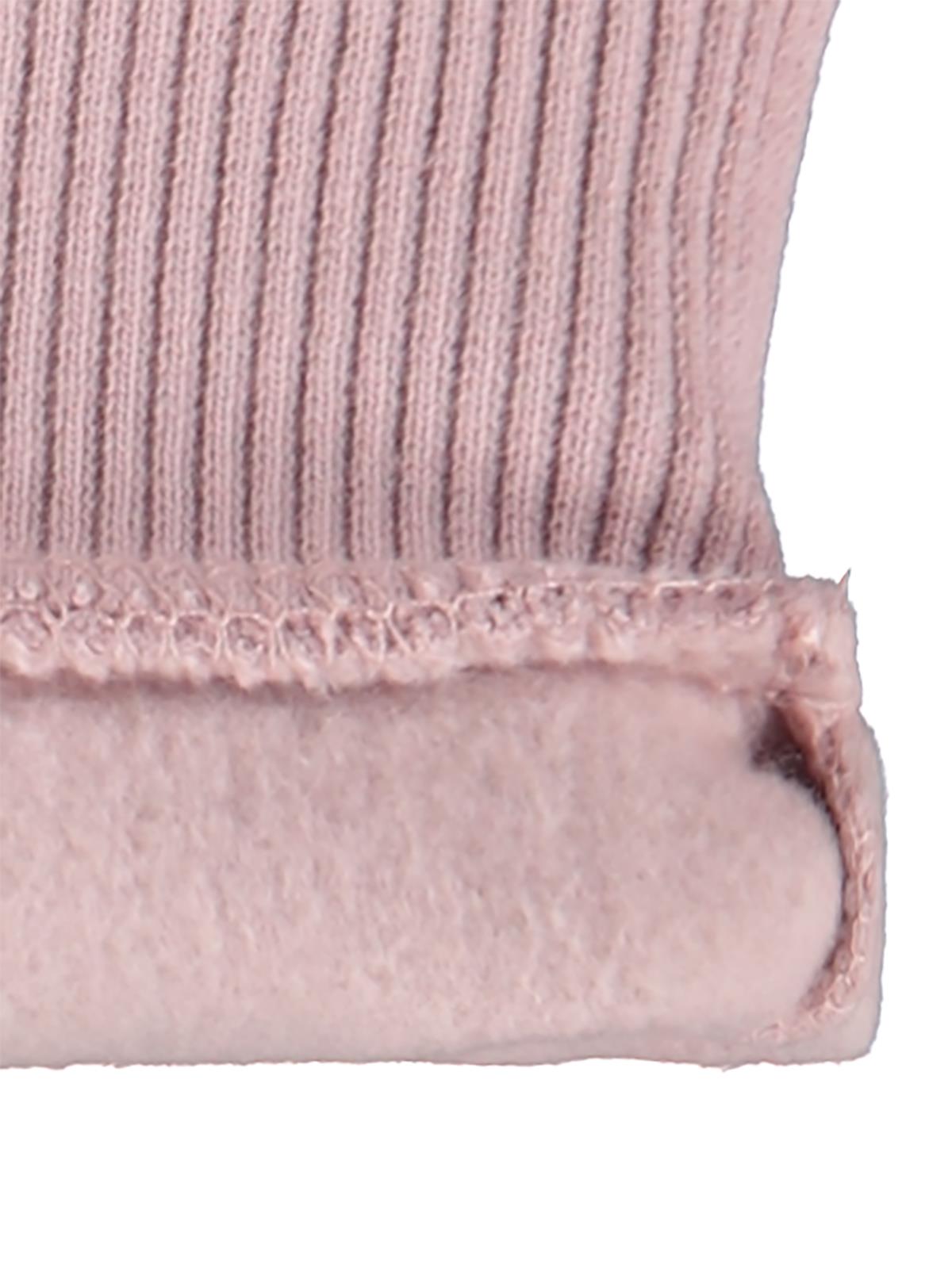 Civil Baby Çiçek Nakışlı Basic Kapşonlu 6-18 Ay Sweatshirt - Lila