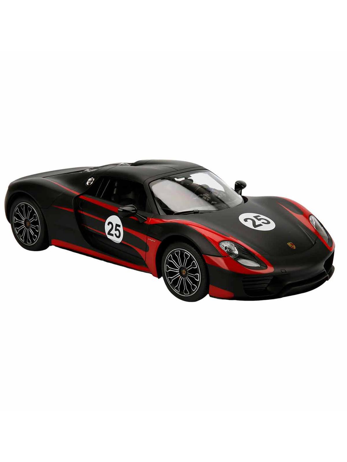 Sunman Oyuncak 1:14 Uzaktan Kumandalı Porsche 918 Spyder Weissach Işıklı Araba - Kırmızı