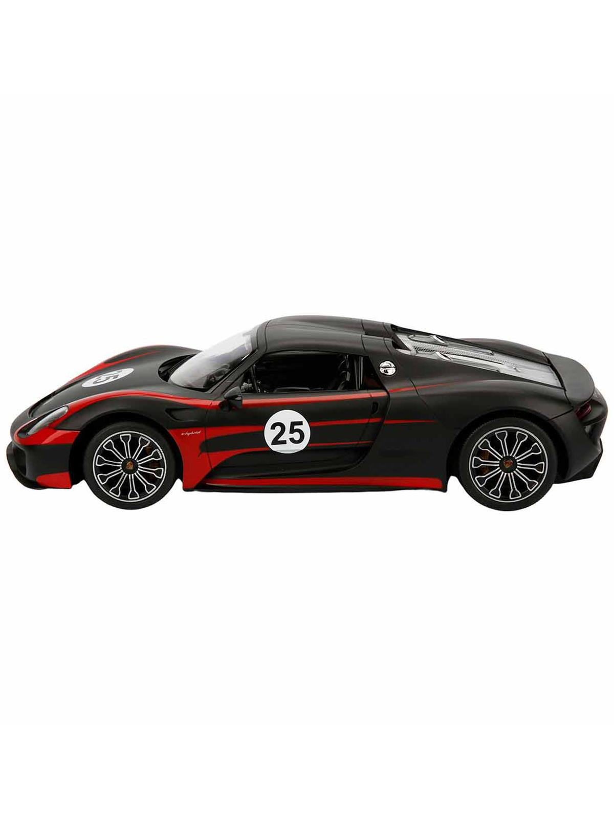 Sunman Oyuncak 1:14 Uzaktan Kumandalı Porsche 918 Spyder Weissach Işıklı Araba - Kırmızı