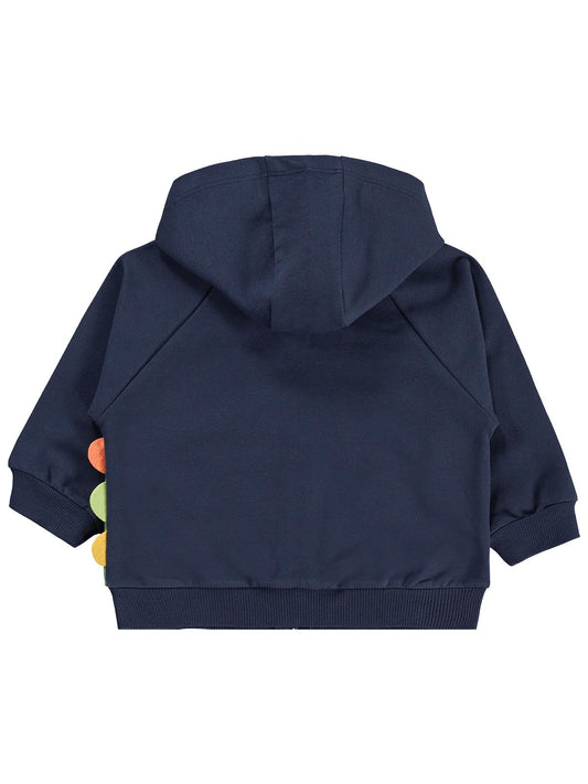 Civil Baby Dinozor Baskılı 6-18 Ay Hırka - Mavi