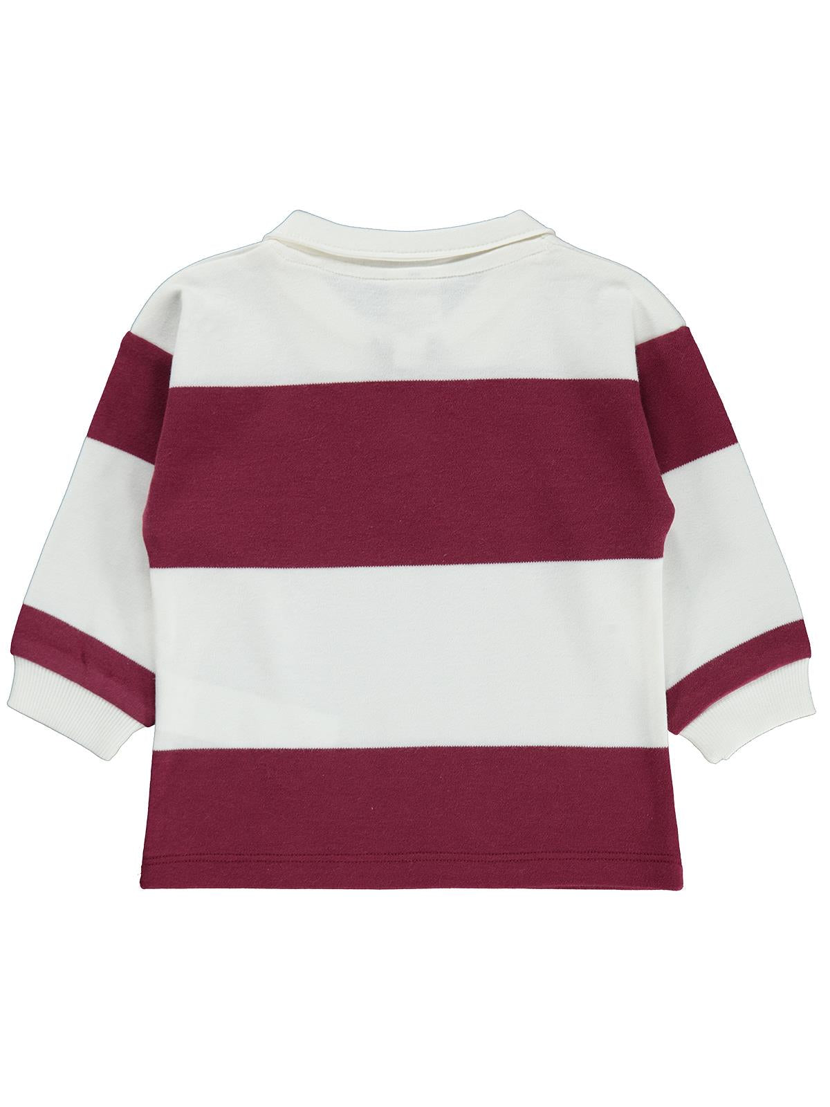 Civil Baby Ayıcık Baskılı 6-18 Ay Sweatshirt - Lila