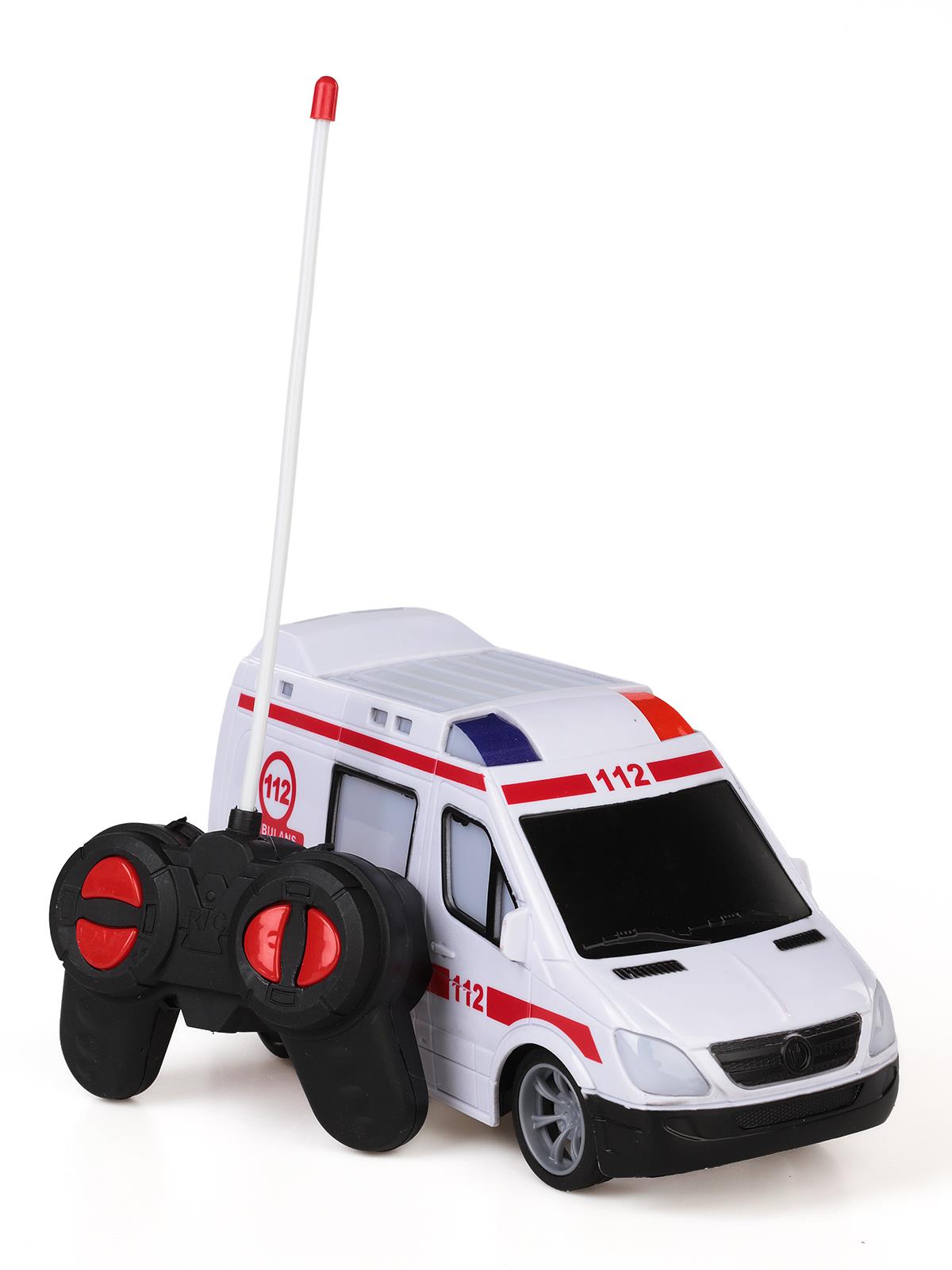 Vardem Kutulu Pıllı Ambulans Ve Polıs - Beyaz
