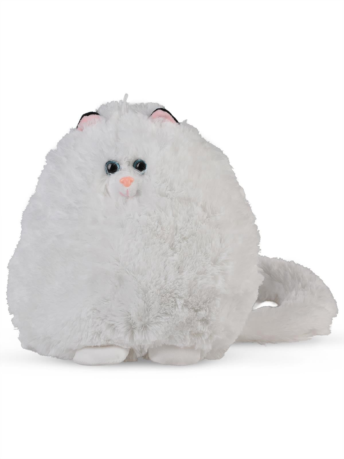 Halley Oyuncak 40 Cm Obez Kedi - Beyaz