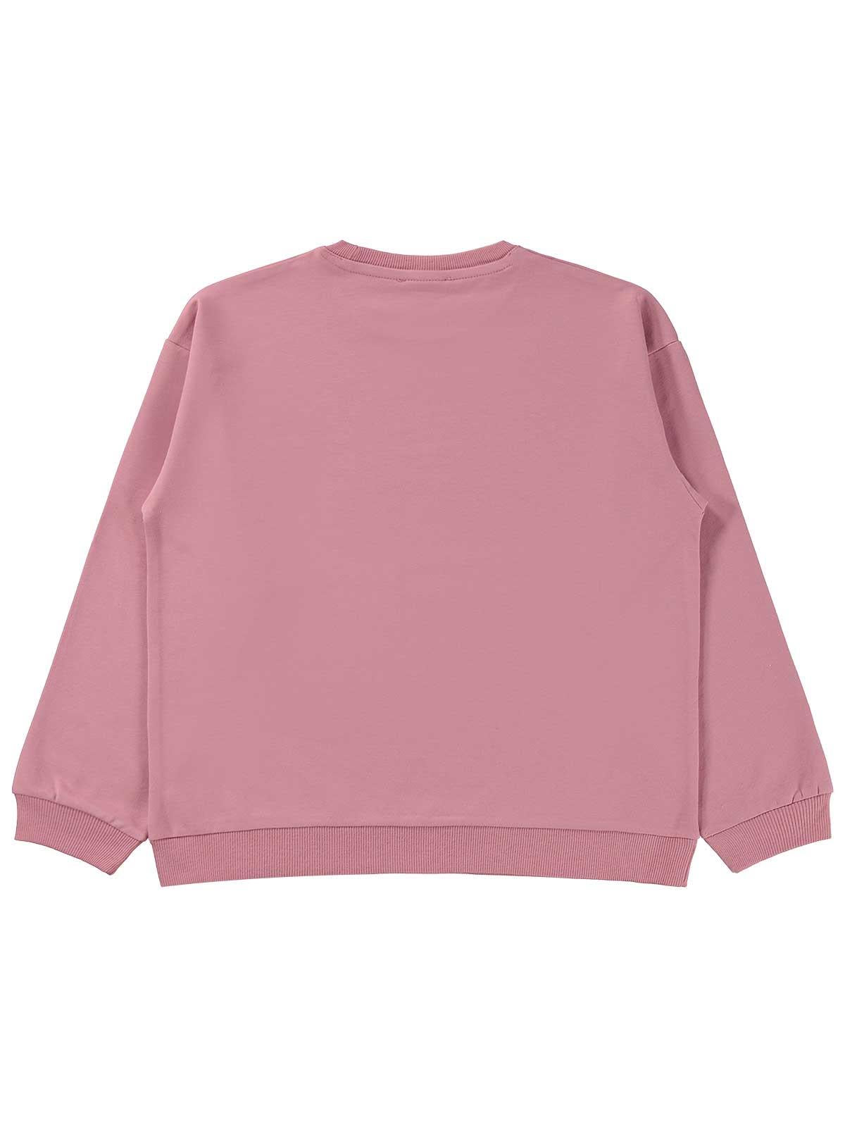 Civil Girls Basic 6-9 Yaş Sweatshirt - Pembe