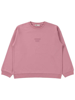 Civil Girls Basic 6-9 Yaş Sweatshirt - Pembe