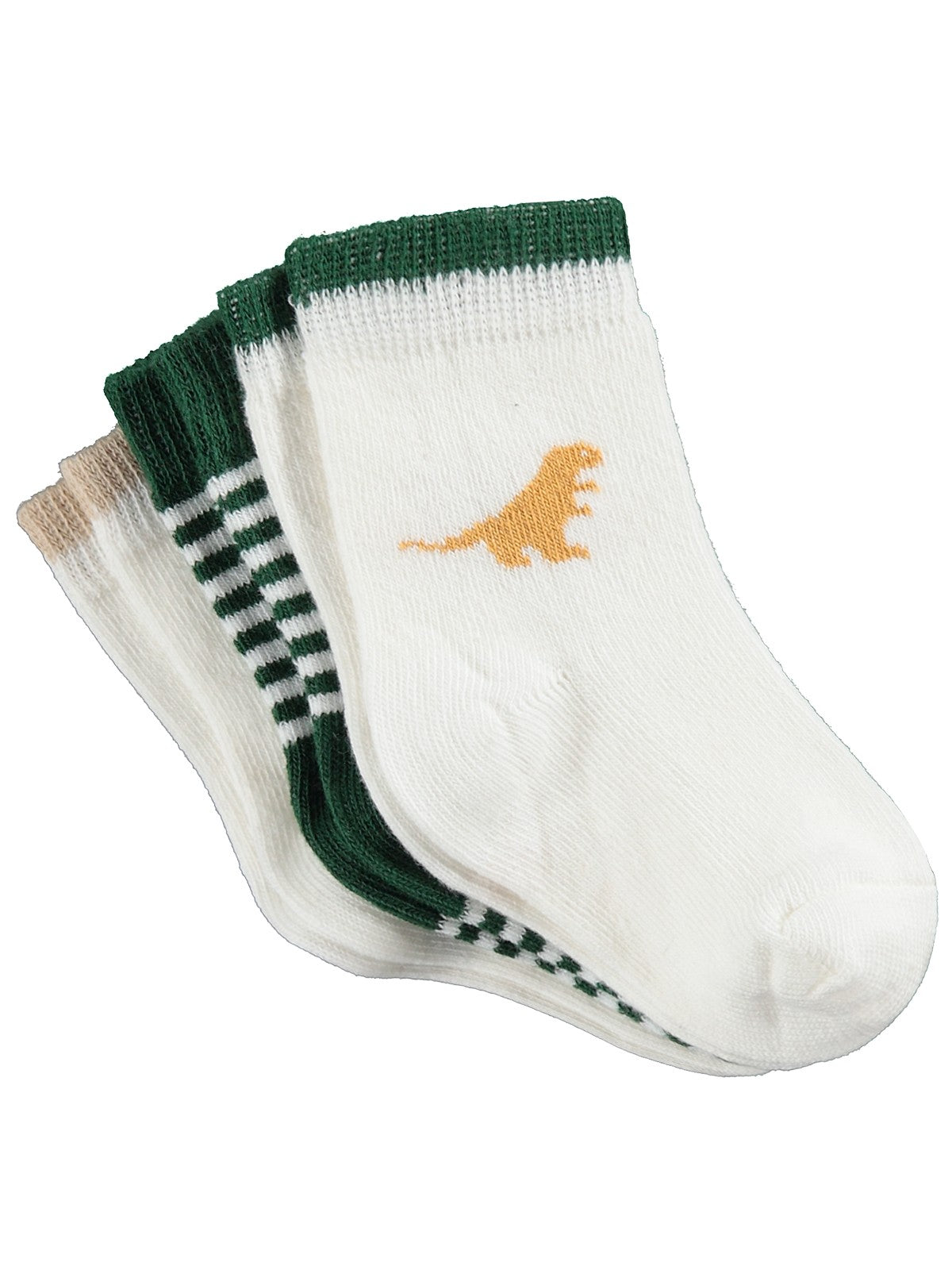 Civil Baby Dino 3'lü 6-18 Ay Bebek Erkek Çorap Set