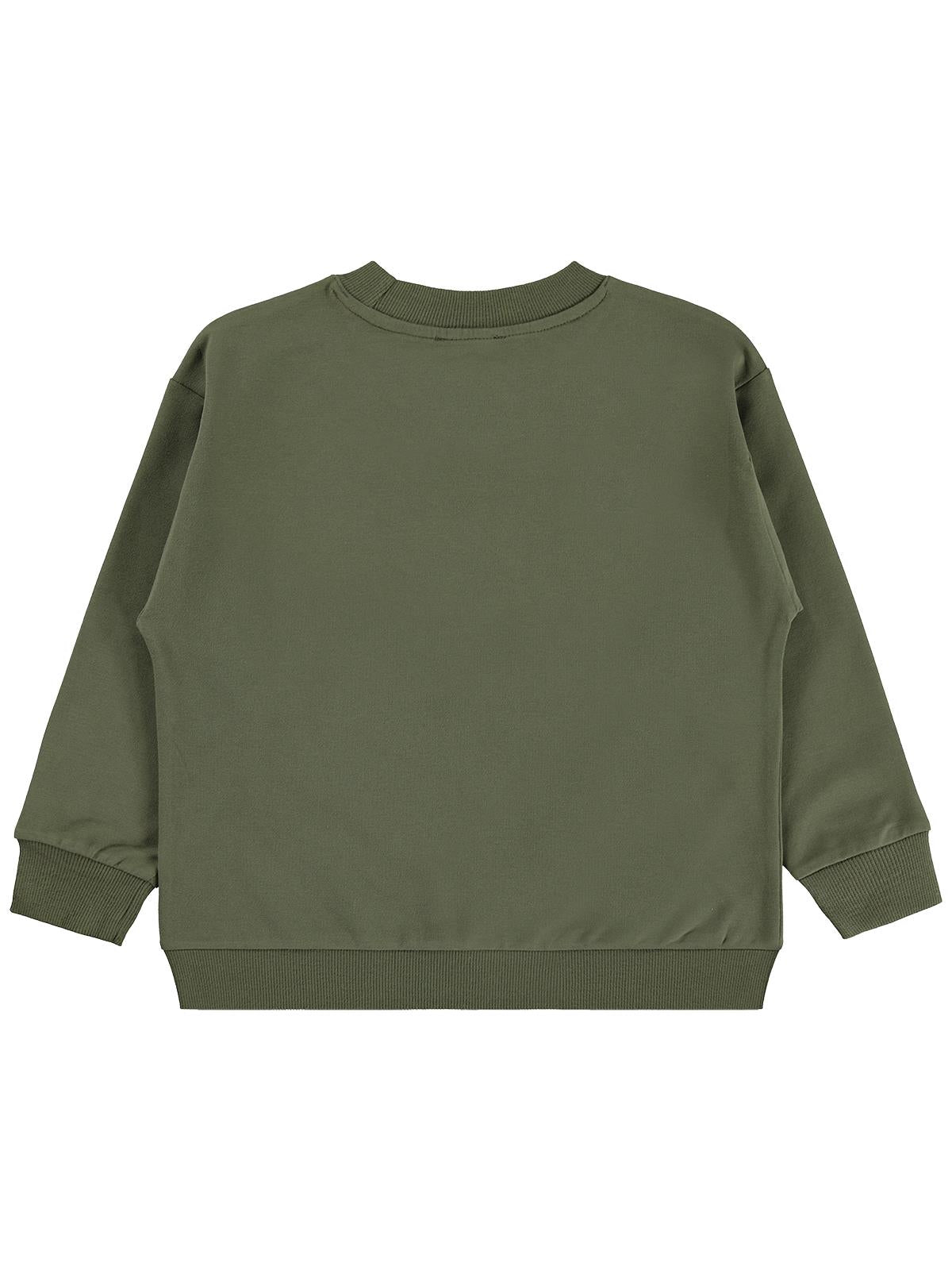 Civil Boys Basic 6-9 Yaş Sweatshirt - Haki