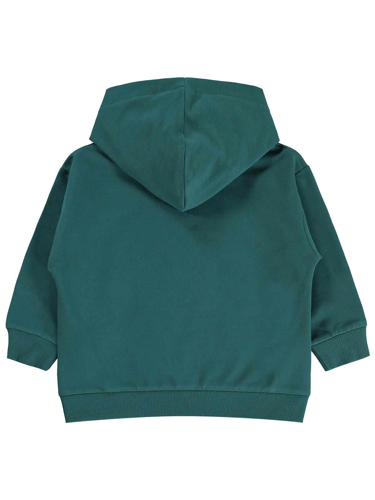 Civil Boys Basic Kapşonlu 2-5 Yaş Sweatshirt - Yeşil