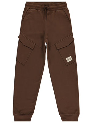 Civil Boys Basic Kargo Cepli 10-13 Yaş Eşofman Altı - Kahverengi