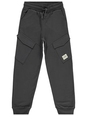 Civil Boys Basic Kargo Cepli 10-13 Yaş Eşofman Altı - Gri