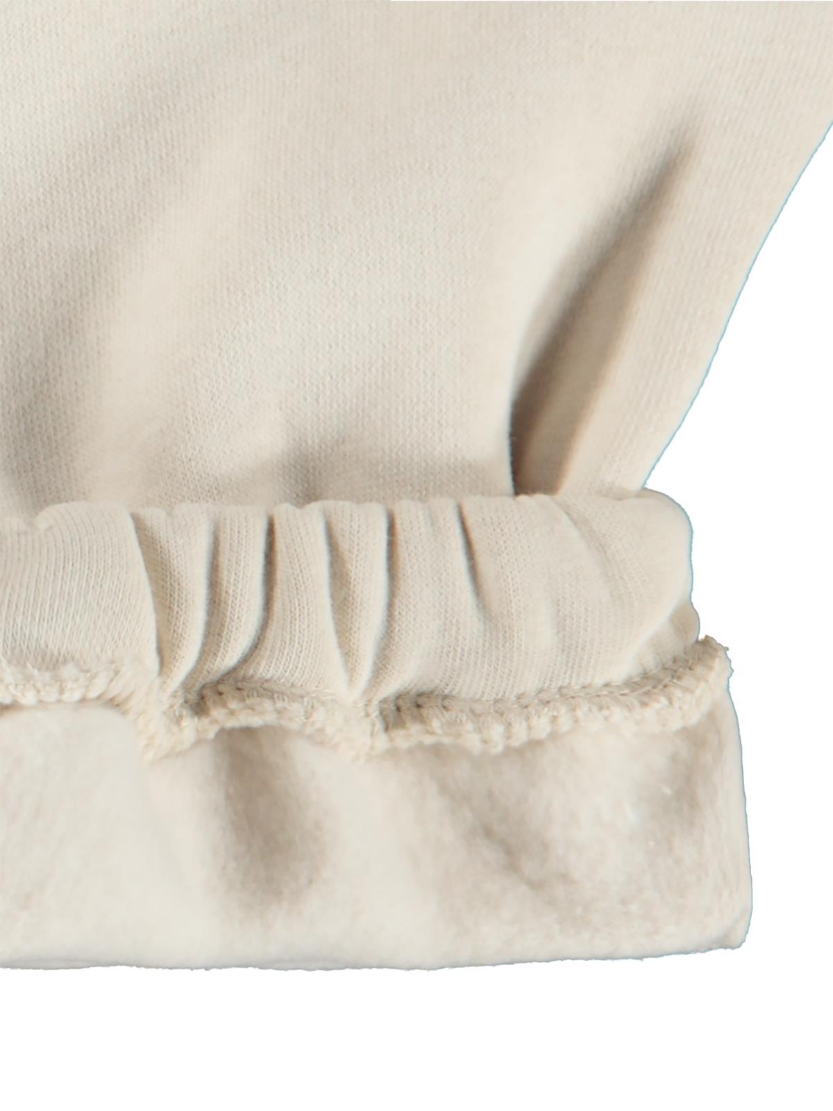 Civil Baby Tavşan Velsoft Aplike Garnili 6-18 Ay Takım - Bej