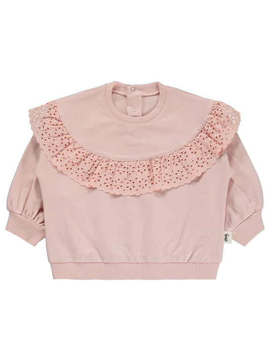 Civil Baby Dantel Fistolu 6-18 Ay Takım - Pembe