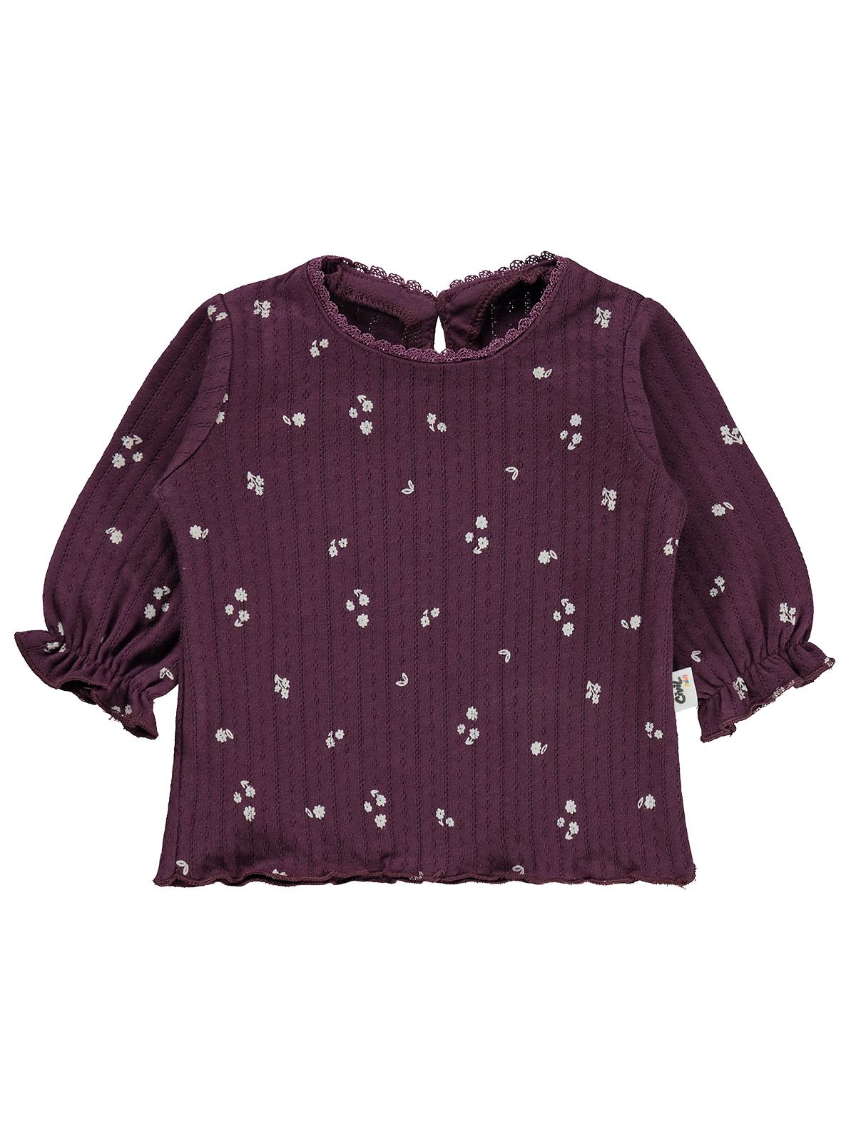 Civil Baby Fisto Yakalı 6-18 Ay Sweatshirt - Lila
