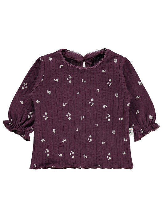 Civil Baby Fisto Yakalı 6-18 Ay Sweatshirt - Lila