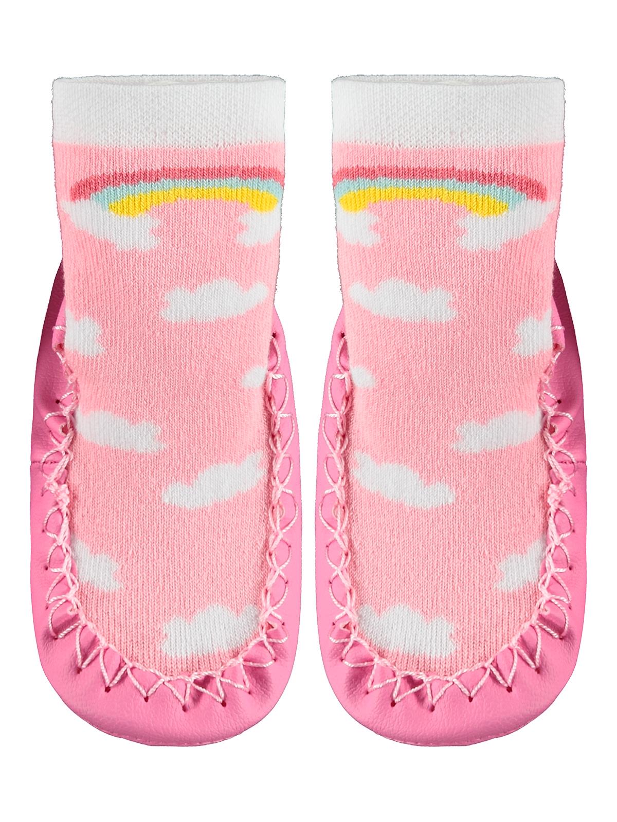 Civil Baby Cloud Bebek Kız Havlu Çarık Çorap 18-22