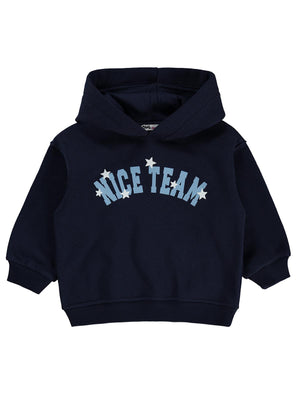 Civil Girls Nice Team Baskılı 2-5 Yaş Sweatshirt - Lacivert
