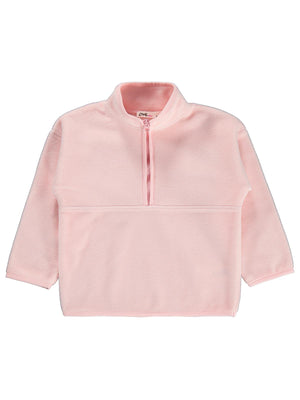 Civil Girls Polar 2-5 Yaş Sweatshirt - Pudra