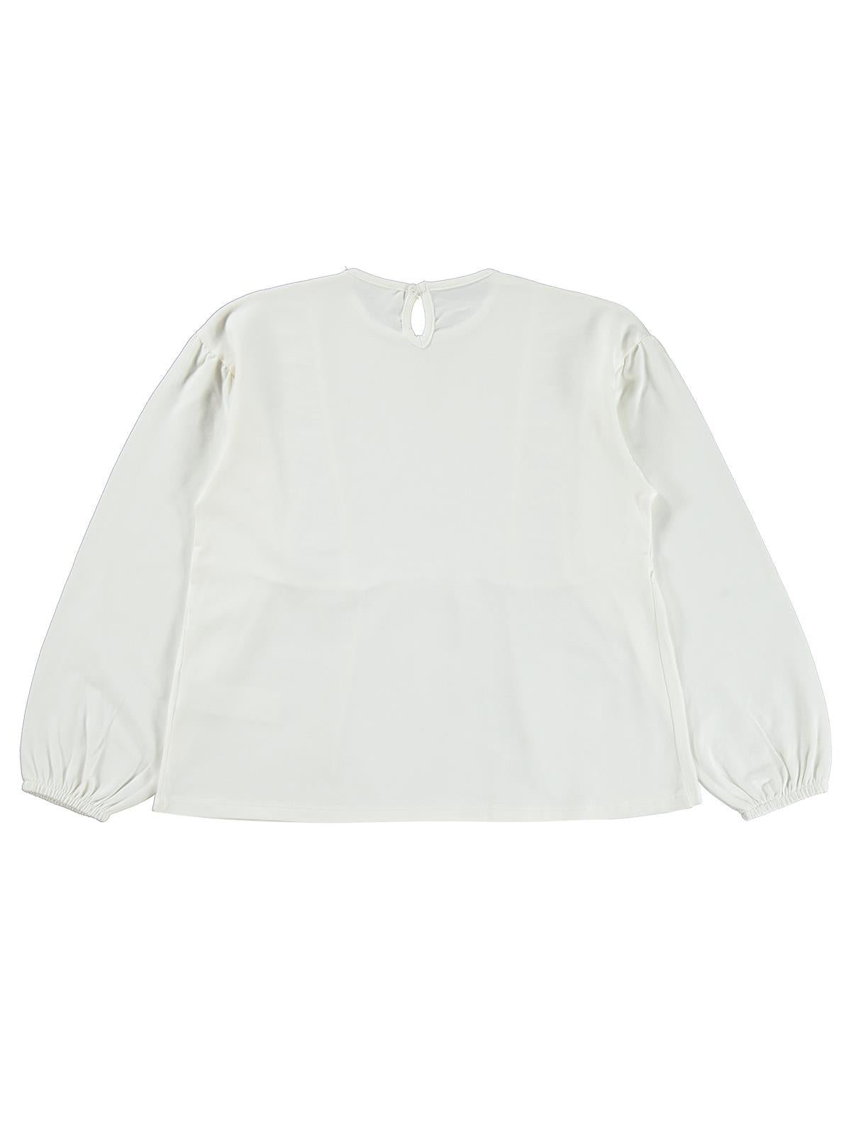 Civil Girls Fırfır Detaylı 10-13 Yaş Sweatshirt - Ekru