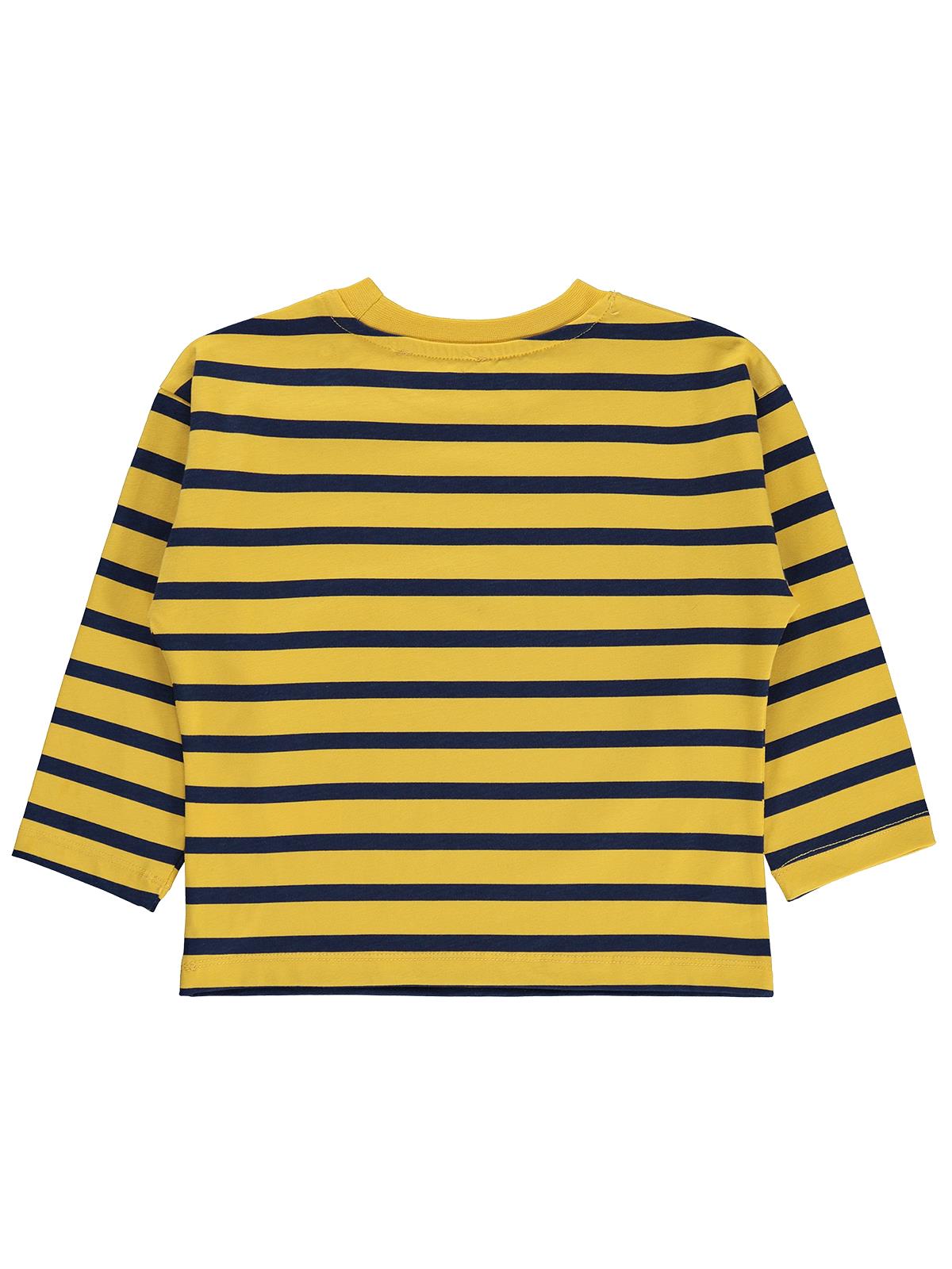 Civil Boys League Baskılı 2-5 Yaş Sweatshirt - Hardal