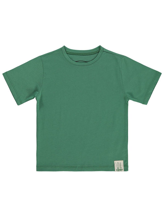 Civil Boys Basic Surf Etiketli 2-5 Yaş Tişört  - Yeşil