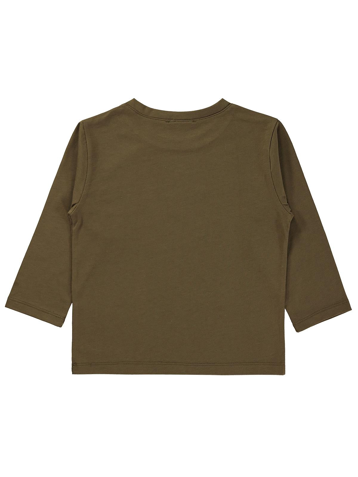 Civil Erkek Çocuk Basic Uzun Kol Sweatshirt Km | Süprem Uzun Kol | Okul Kreş ve Günlük Kullanım - Haki