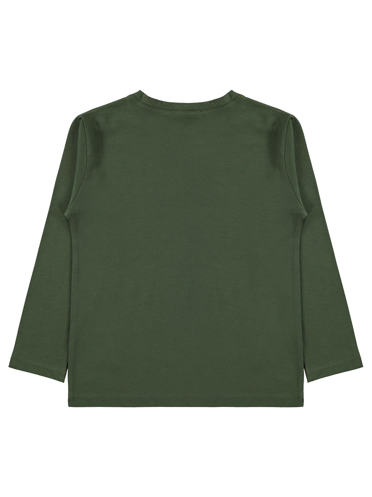 Civil Boys Erkek Çocuk Basic Uzun Kol Sweatshirt Km | Süprem Uzun Kol | Okul Kreş ve Günlük Kullanım - Haki