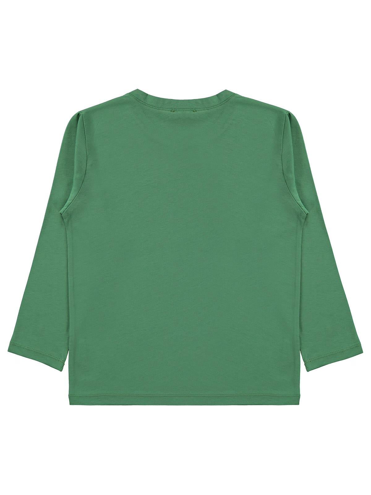 Civil Boys Erkek Çocuk Basic Uzun Kol Sweatshirt Km | Süprem Uzun Kol | Okul Kreş ve Günlük Kullanım - Yeşil