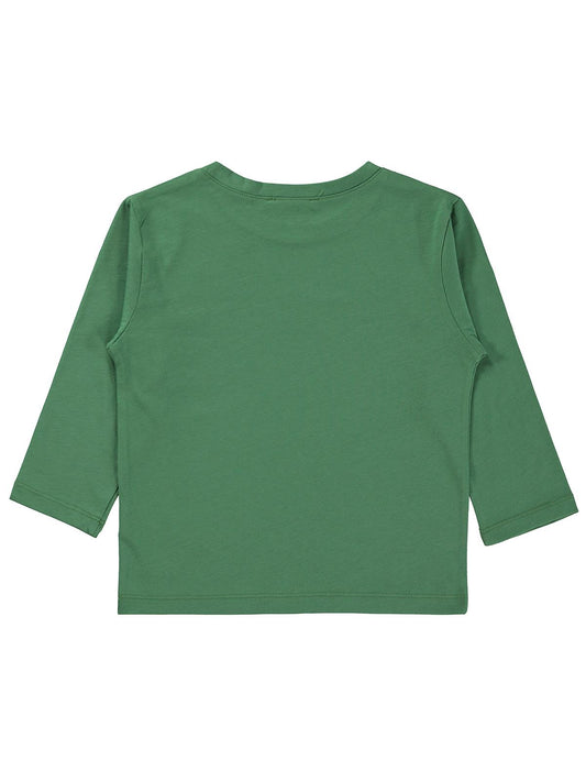 Civil Erkek Çocuk Basic Uzun Kol Sweatshirt Km | Süprem Uzun Kol | Okul Kreş ve Günlük Kullanım - Yeşil