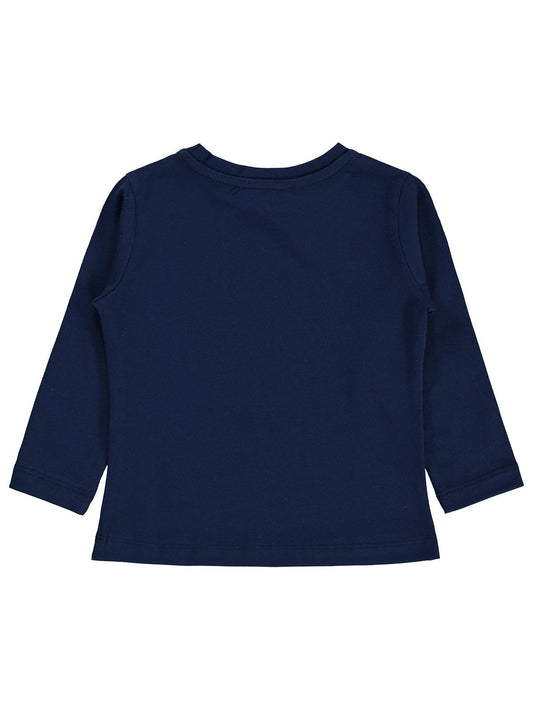 Civil Girls Tavşan Baskılı 2-5 Yaş Sweatshirt - Lacivert