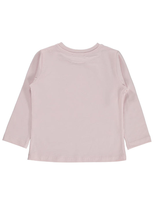 Civil Girls Renkli Mantar Baskılı 2-5 Yaş Sweatshirt - Pembe