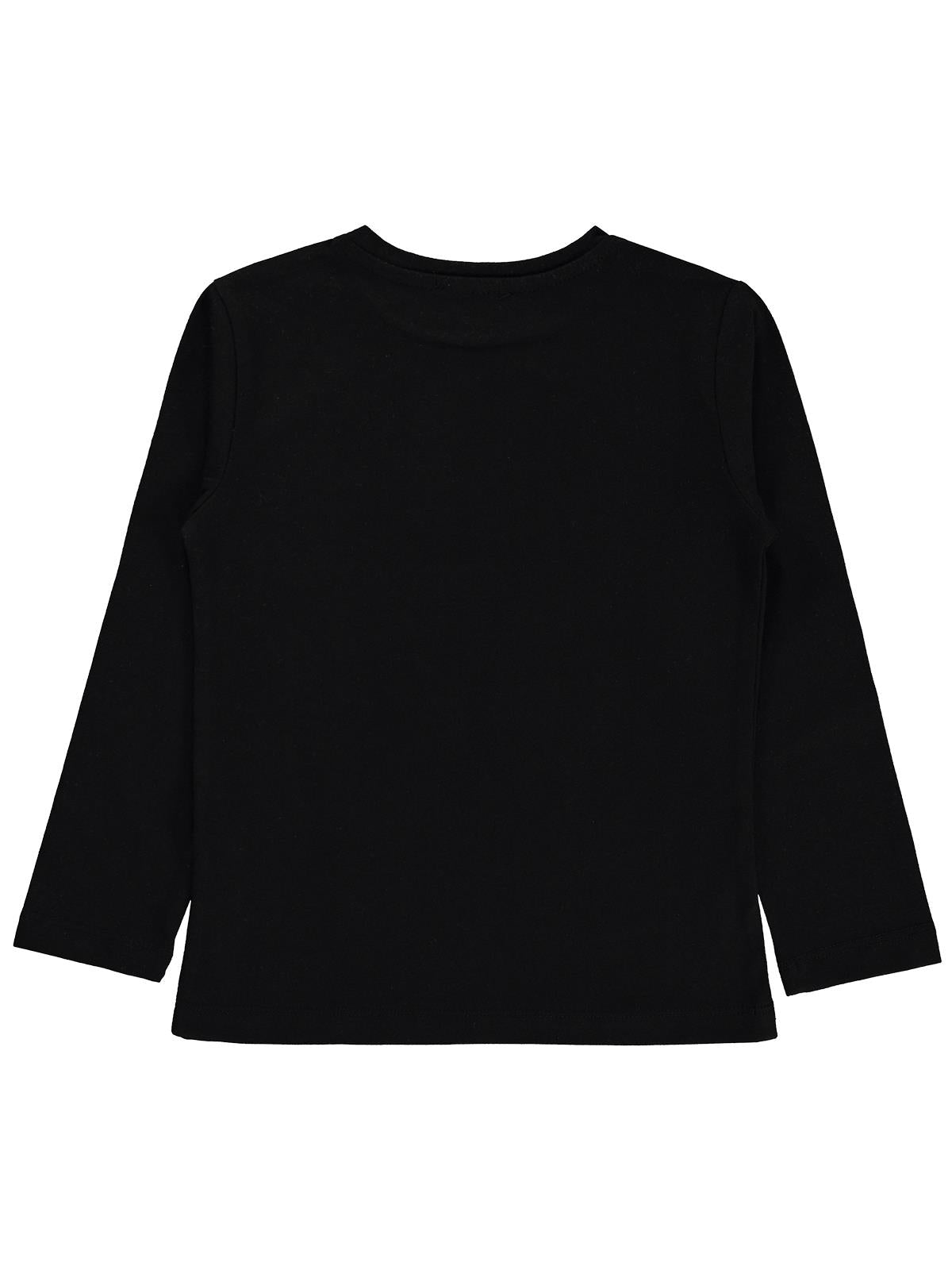 Civil Girls Unicorn Baskılı 6-9 Yaş Sweatshirt - Siyah
