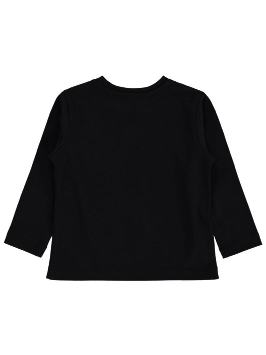 Civil Girls Unicorn Baskılı 2-5 Yaş Sweatshirt  - Siyah