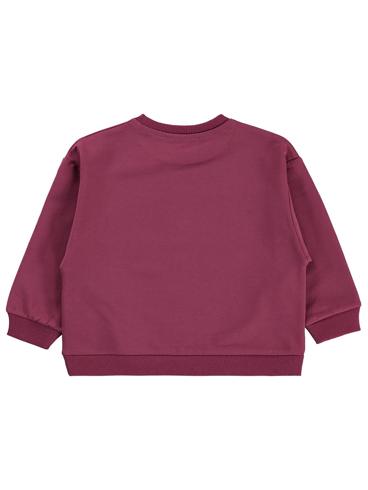 Civil Girls Unicorn Baskılı 2-5 Yaş Sweatshirt - Lila