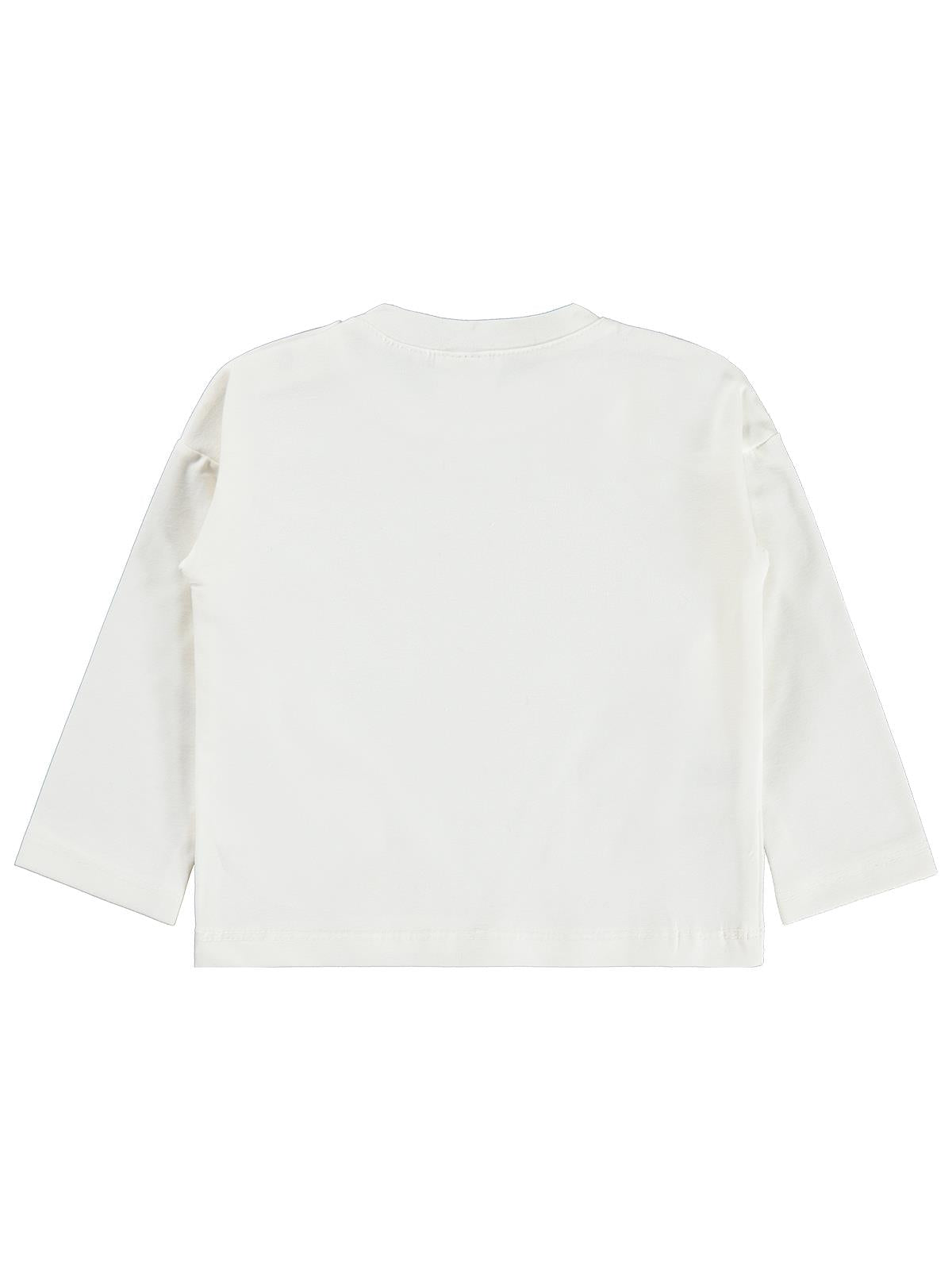 Civil Baby Happy Today Baskılı 6-18 Ay Sweatshirt - Ekru