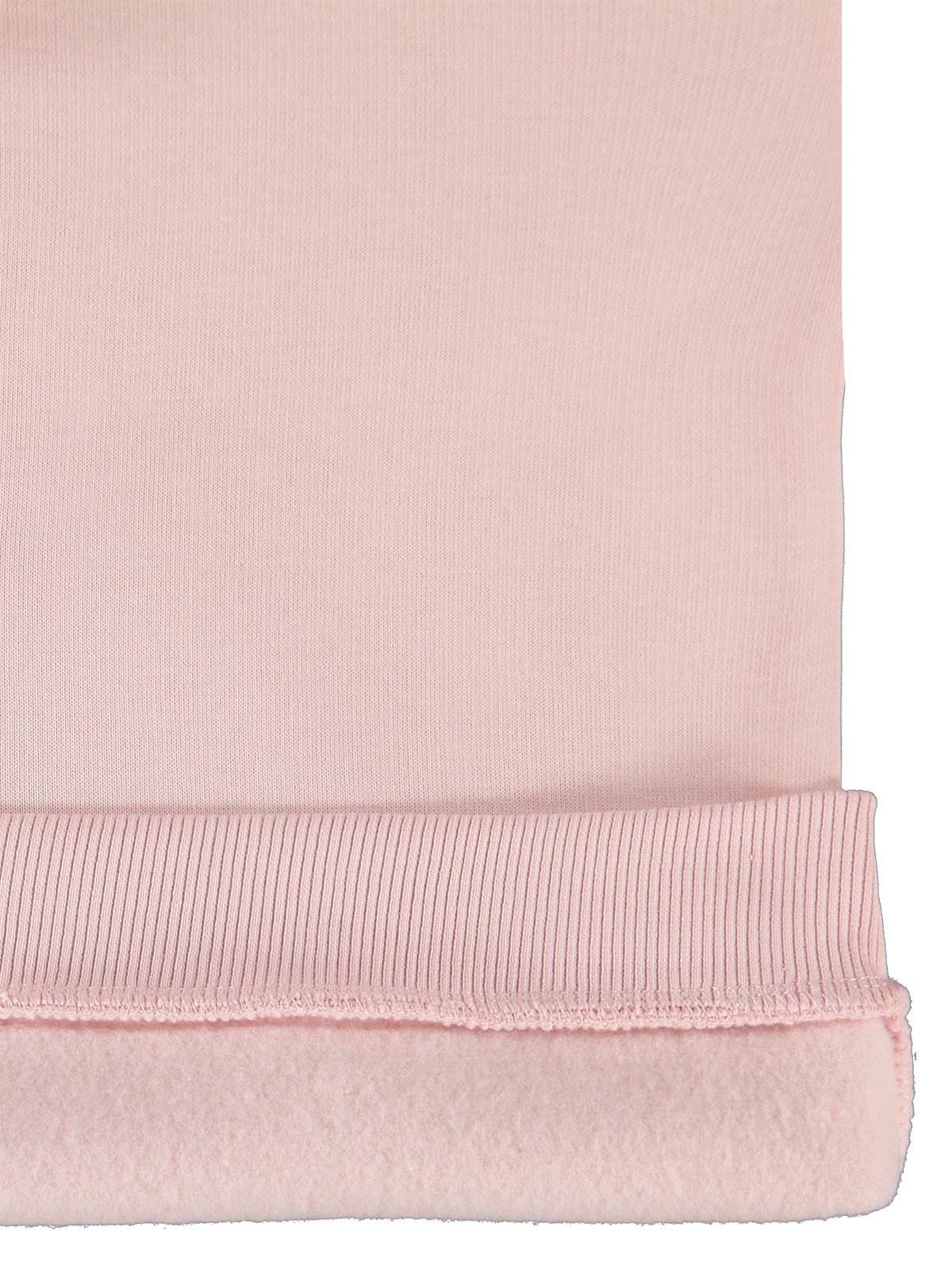 Civil Kız Çocuk Kanguru Cepli Fırfırlı Sweatshirt | 3 İp Uzun Kol | Okul Kreş ve Günlük Kullanım - Pembe