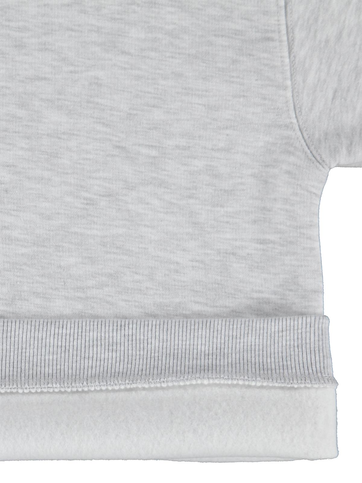 Civil Girls Happiness Baskılı 6-9 Yaş Sweatshirt - Gri