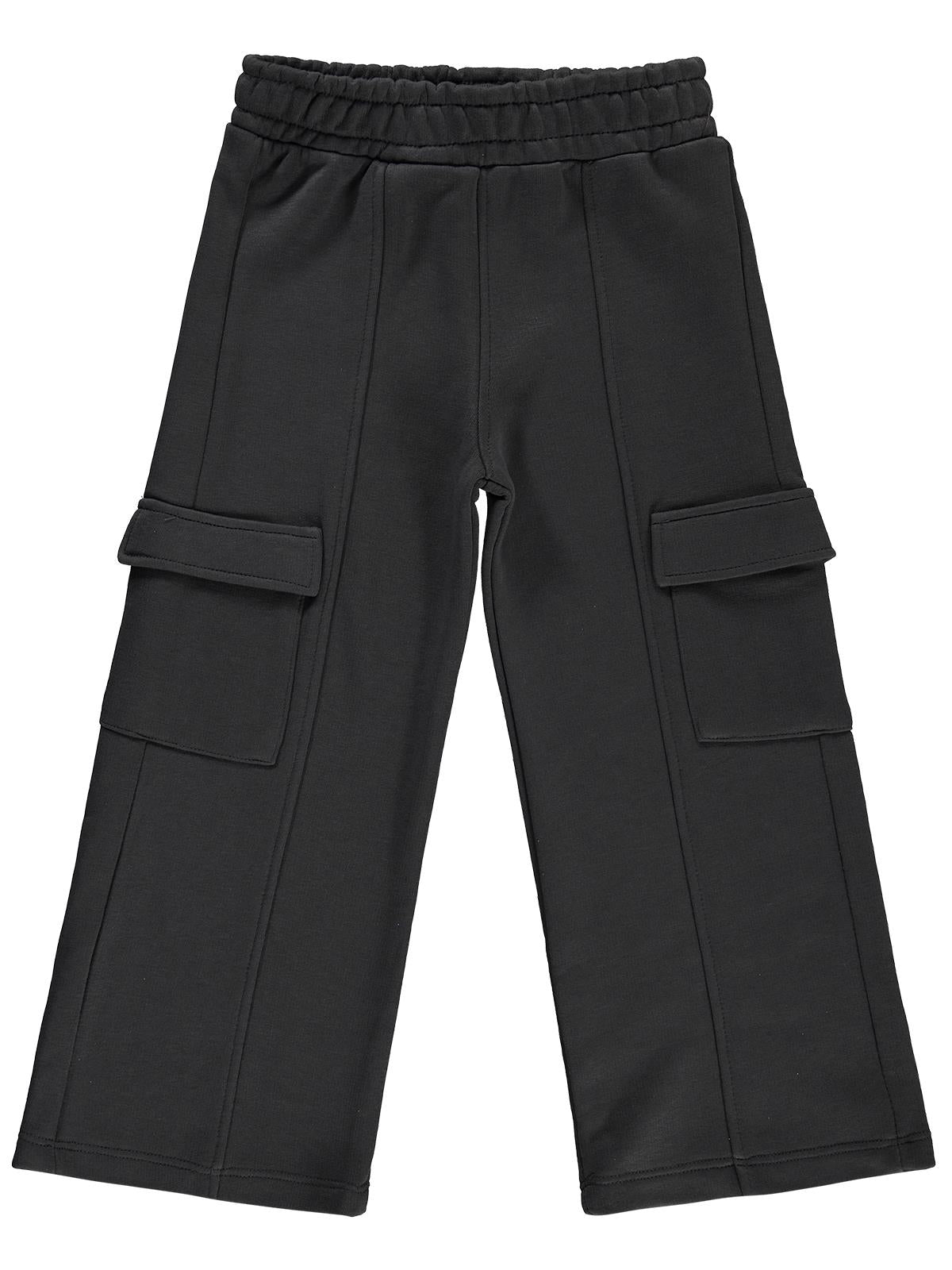 Civil Girls Kargo Cepli 10-13 Yaş Eşofman Altı - Gri