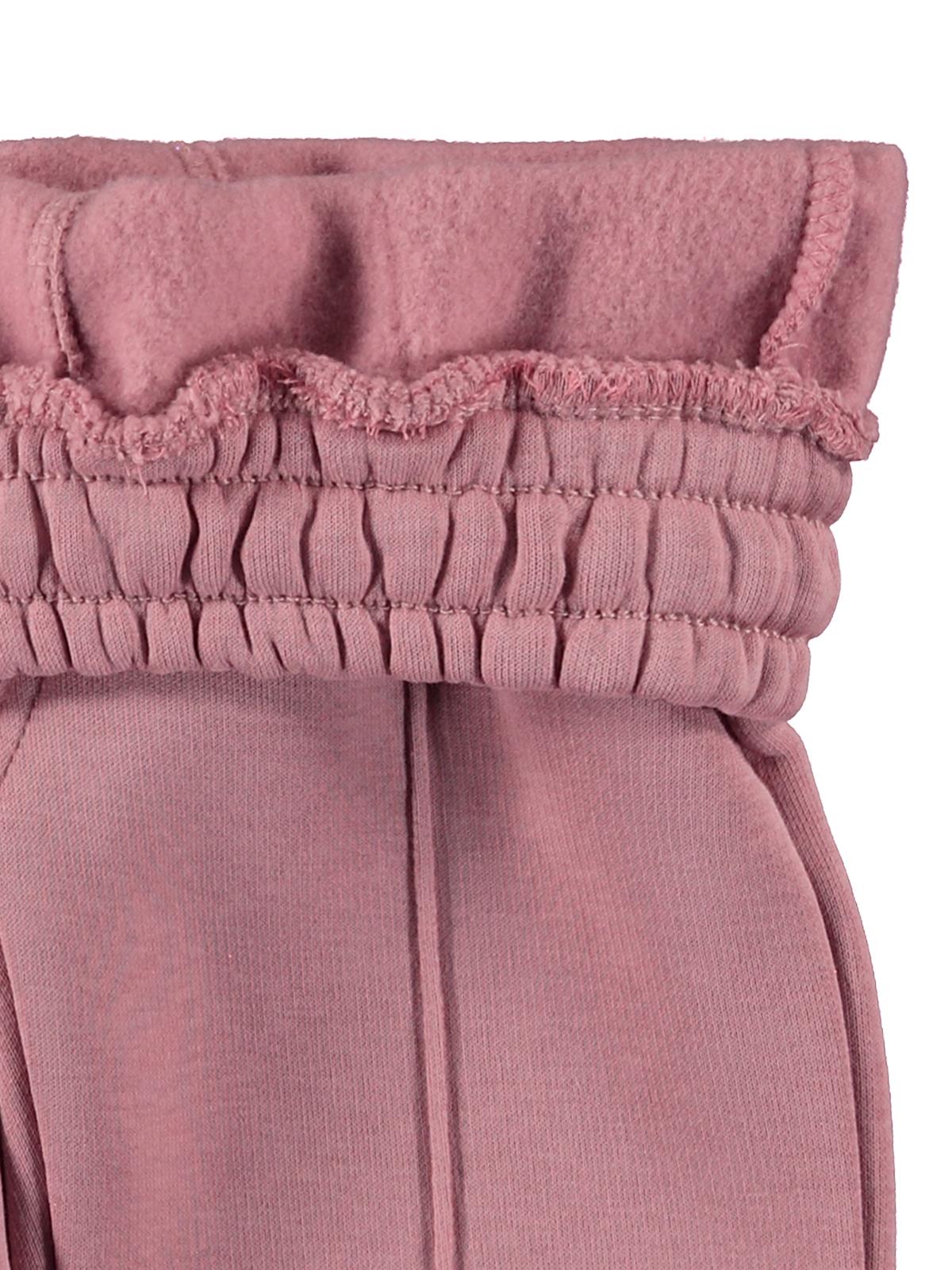 Civil Girls Kalp Nakışlı 10-13 Yaş Eşofman Altı - Pembe