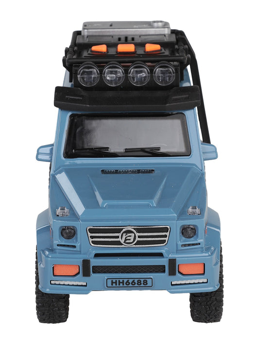 Vardem Kutulu Sürtmeli Işıklı Müzikli Off-Road Lüks Araba - Mavi