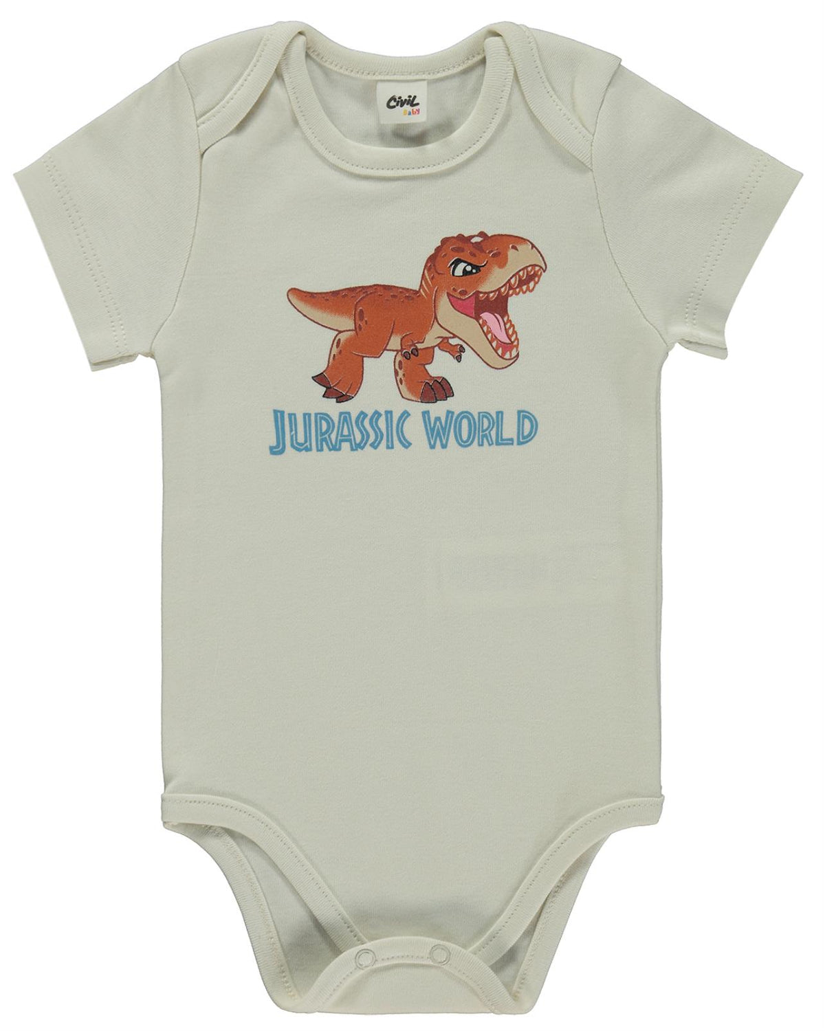 Jurassic World 6-18 Ay Çıtçıtlı Badi - Ekru