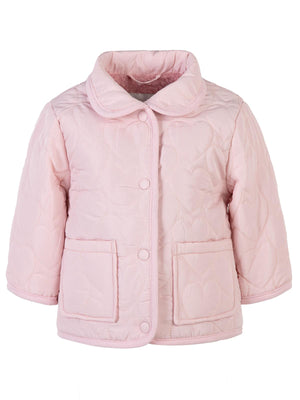 Civil Baby Kalp Desen Yakalı 6-18 Ay Mont - Pembe