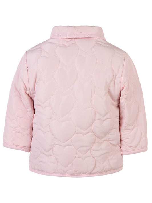 Civil Baby Kalp Desen Yakalı 6-18 Ay Mont - Pembe